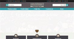 Desktop Screenshot of cikolatamarketi.com